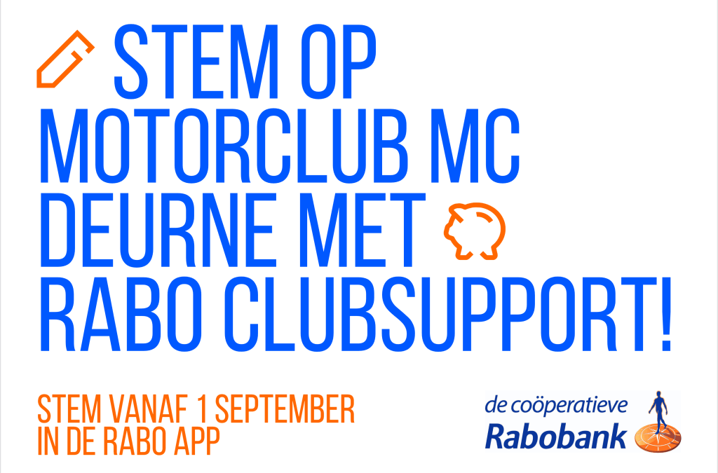 Stem op onze club via Rabo ClubSupport